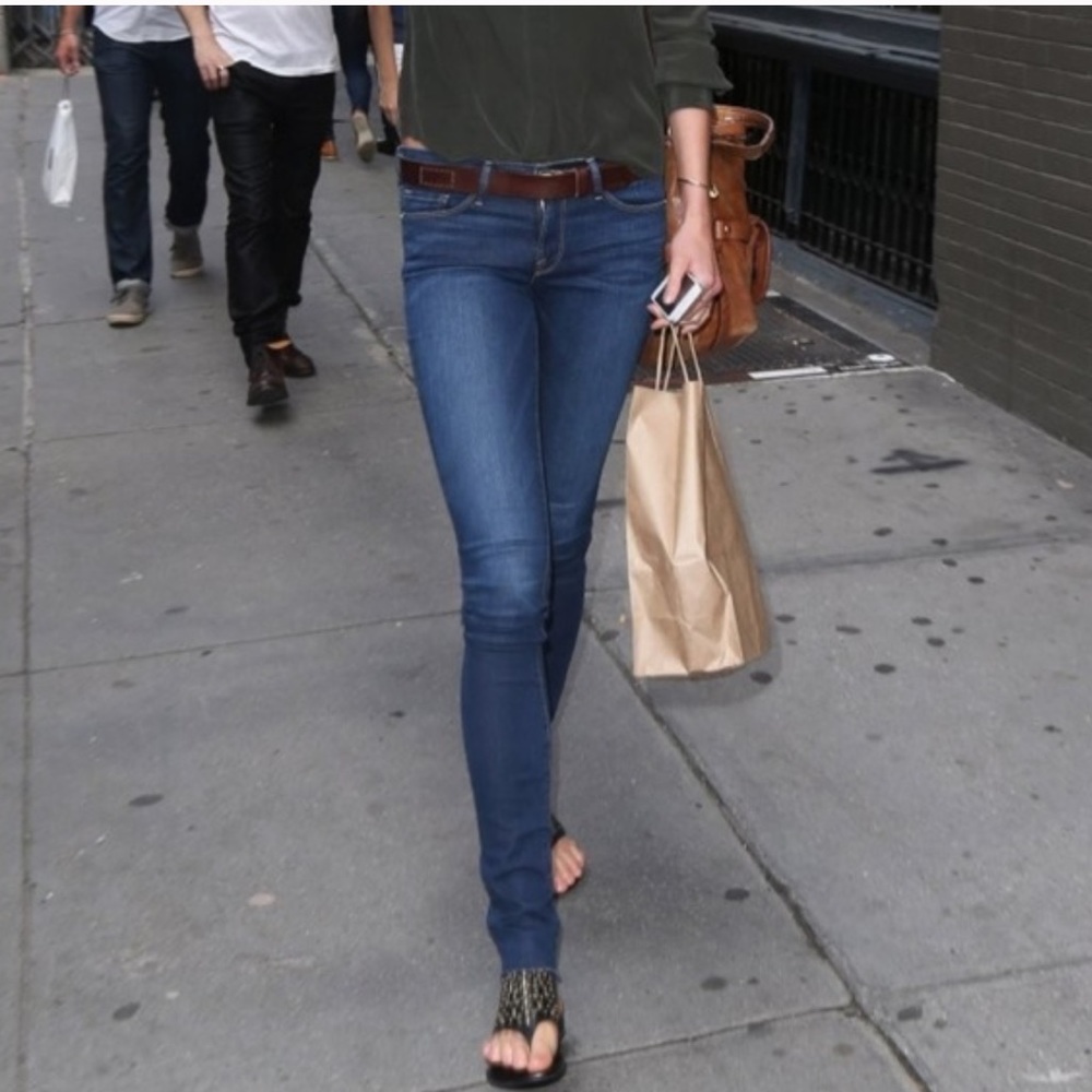 Skinny Jeans with raw hem by FRAME Size 28. - Picture 2 of 12